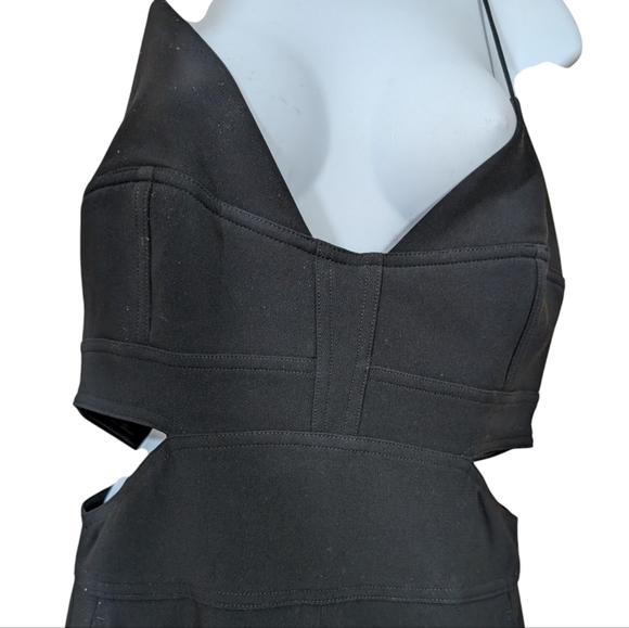 A.L.C Milan cutout Black Jumpsuit.... Size 10 - Picture 7 of 10